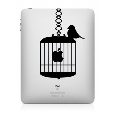 Birdcage iPad Decal iPad Decals